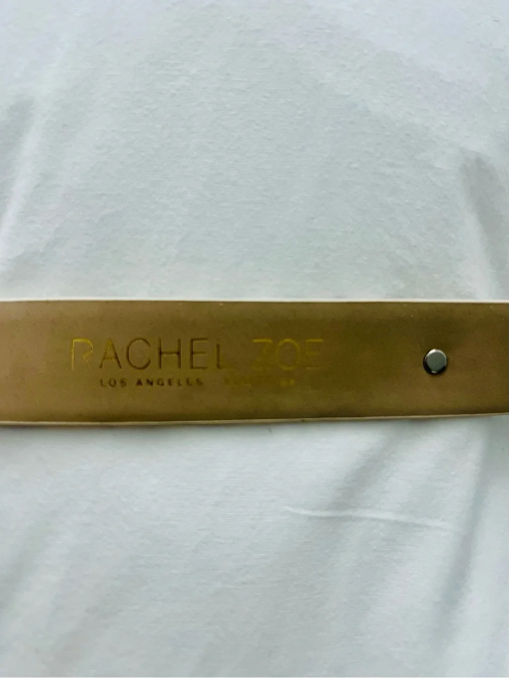 NWT | Rachel Zoe Genuine Leather Zebra Haircalf Belt